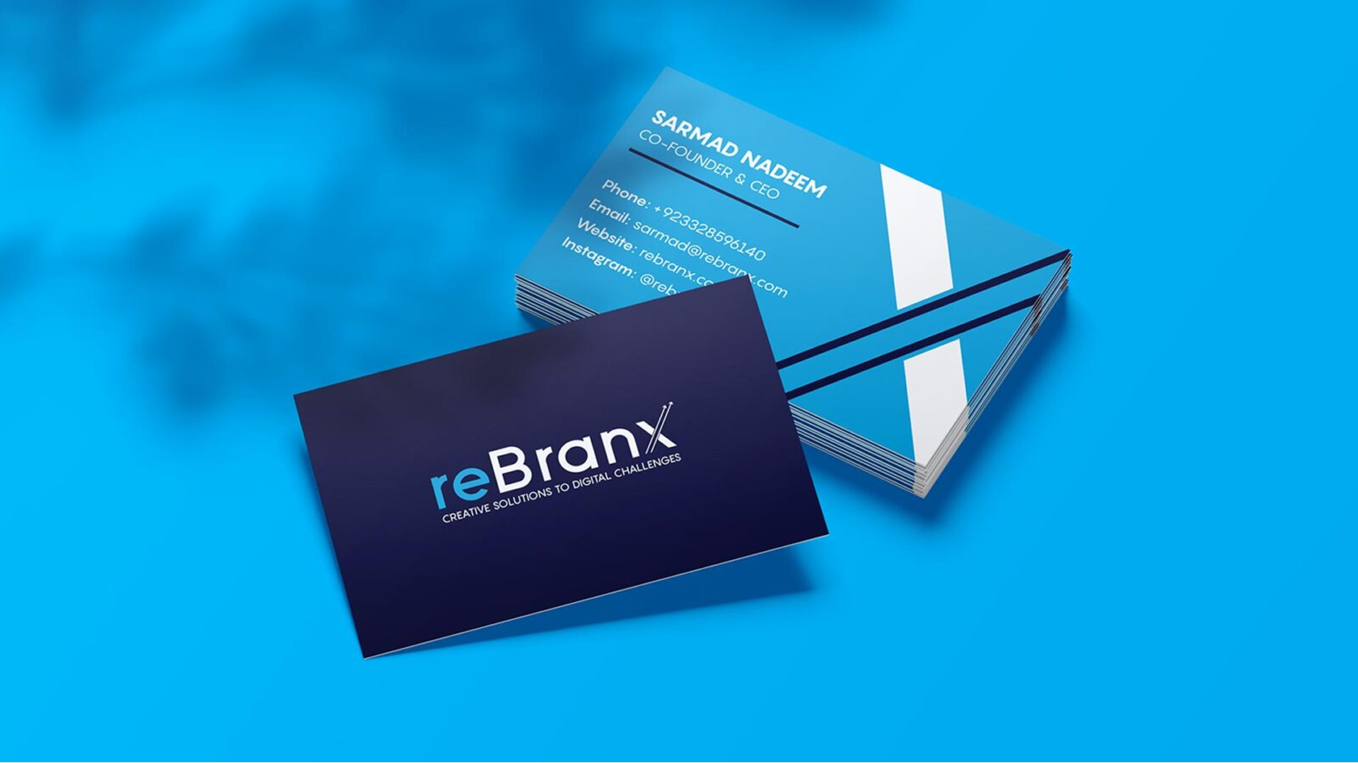 Logo and Visual Design for reBranx Agency