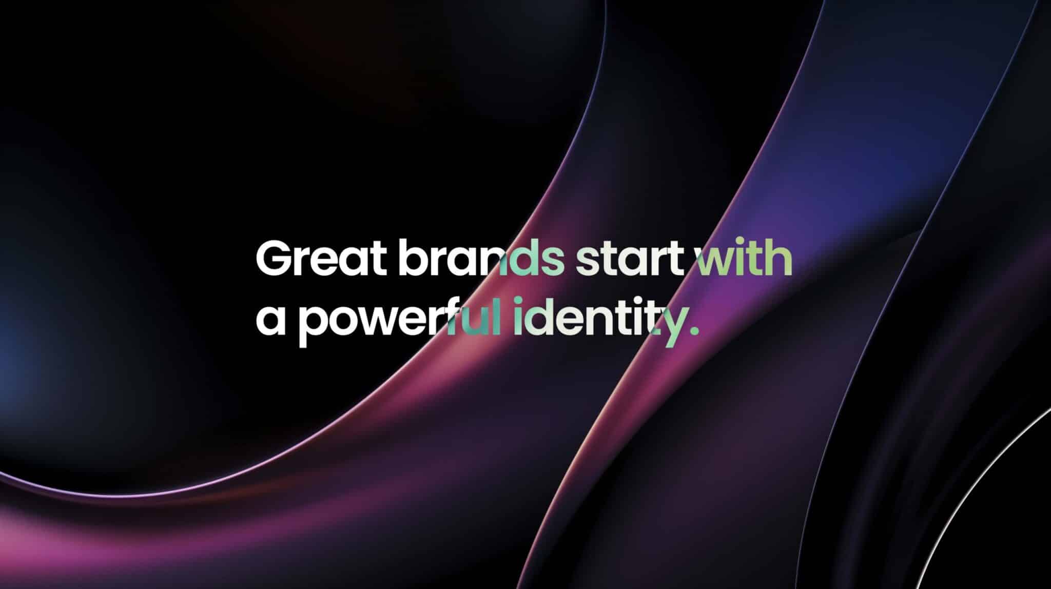 Great brands start with a powerful identity scaled
